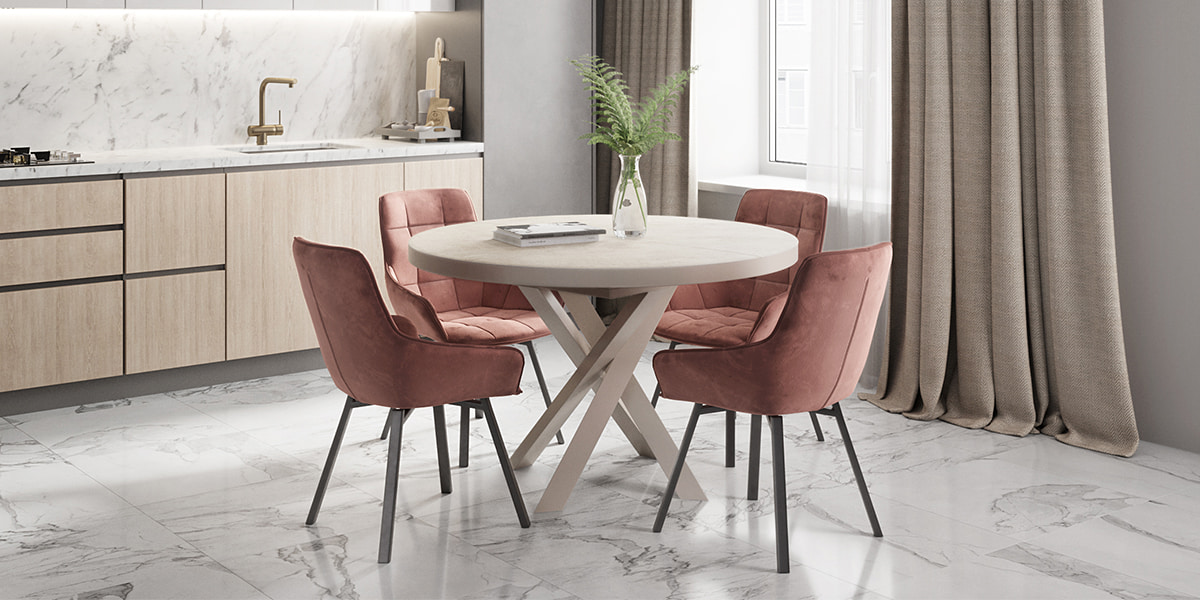 Стул B815-m ROSA VL 34 BK