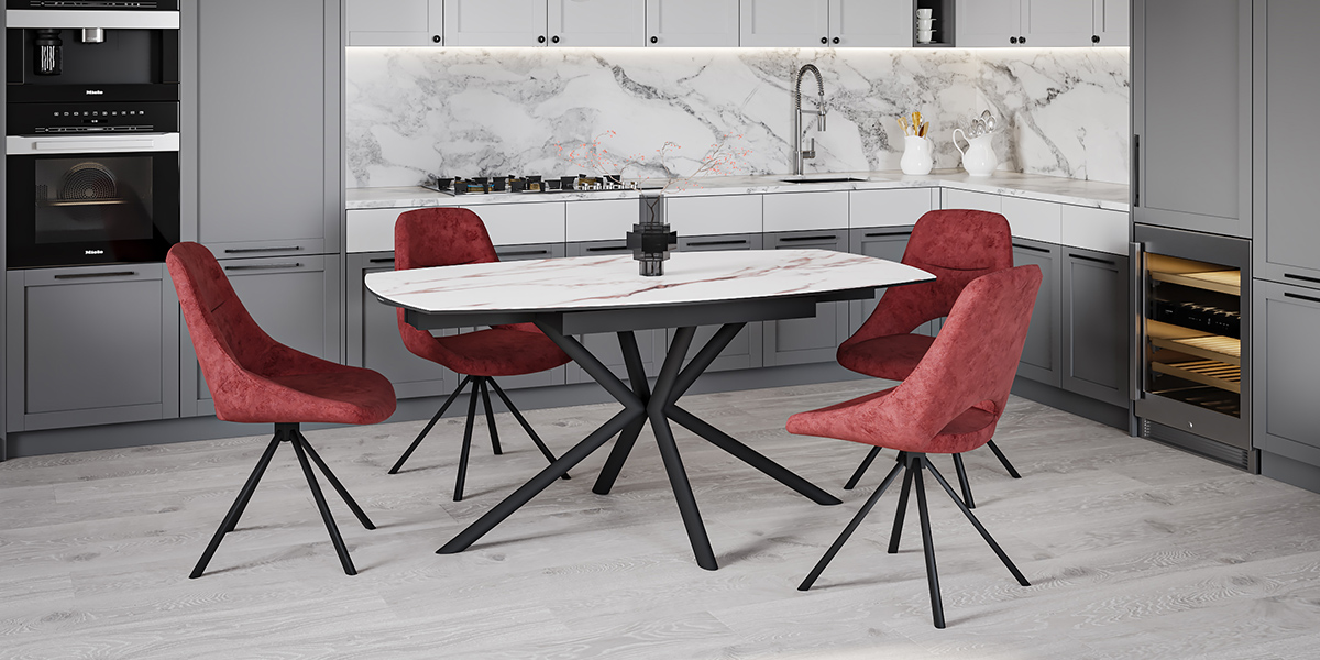 Стул B814-m ART ROSA BK