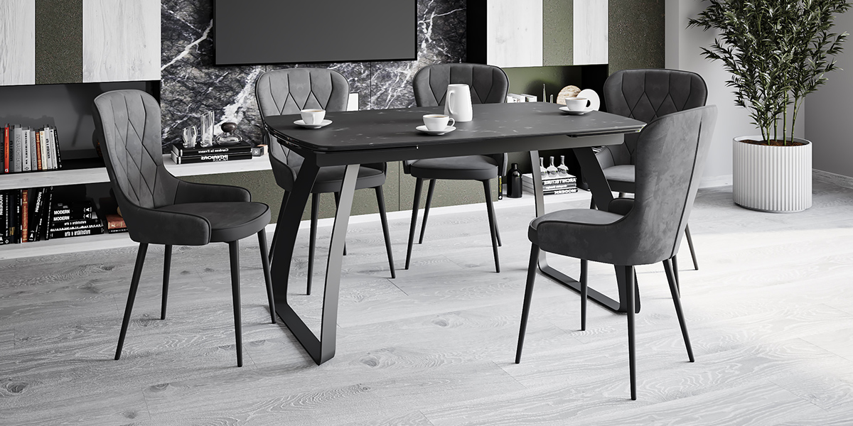 Стул B290 DARK GREY VL18 BK